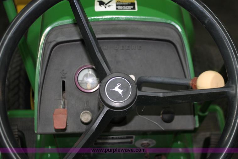 image for item E2555 John Deere 210 lawn mower