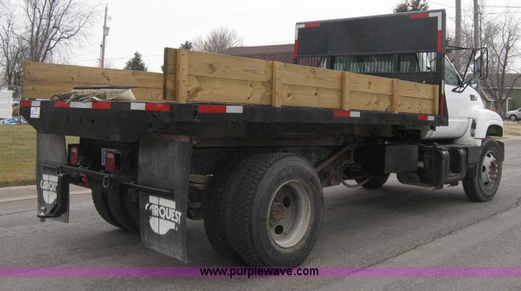 image for item E3001 1998 GMC C6500 dump/scissor lift body truck