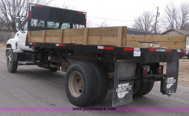 image for item E3001 1998 GMC C6500 dump/scissor lift body truck