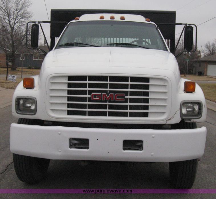 image for item E3001 1998 GMC C6500 dump/scissor lift body truck