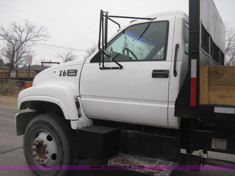 image for item E3001 1998 GMC C6500 dump/scissor lift body truck