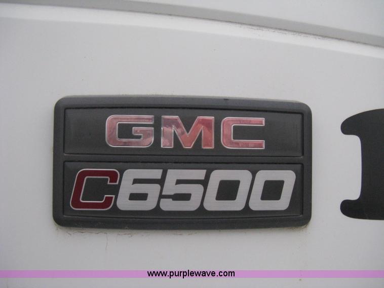 image for item E3001 1998 GMC C6500 dump/scissor lift body truck