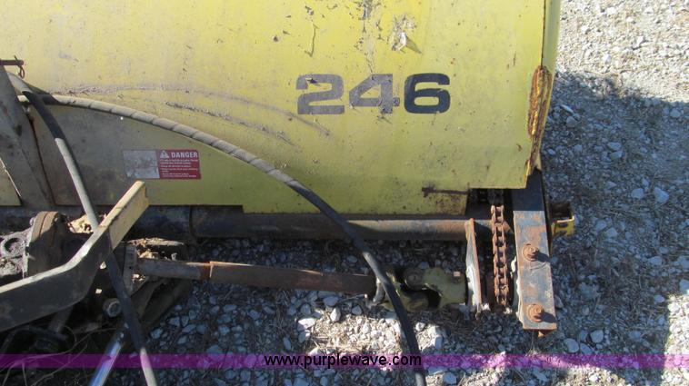 image for item E3667 John Deere 246 sweeper attachment