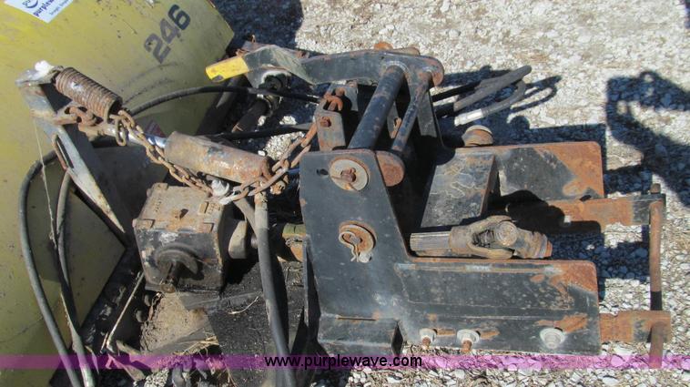 image for item E3667 John Deere 246 sweeper attachment