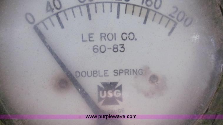 image for item E3674 Leroi air compressor