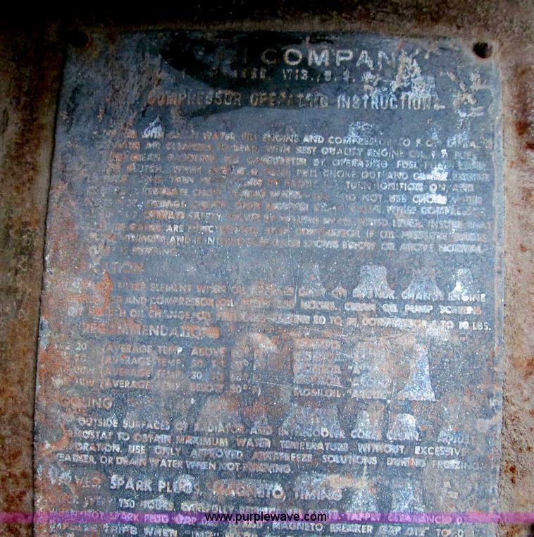 image for item E3674 Leroi air compressor