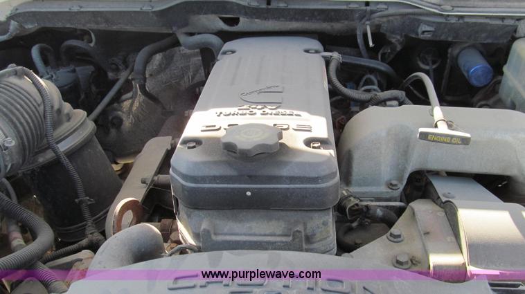 image for item E3680 2003 Dodge Ram 2500 flatbed truck