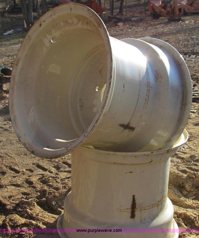 image for item E3686 (2) five bolt implement wheels