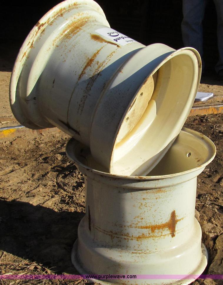 image for item E3686 (2) five bolt implement wheels