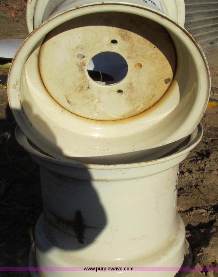 image for item E3686 (2) five bolt implement wheels