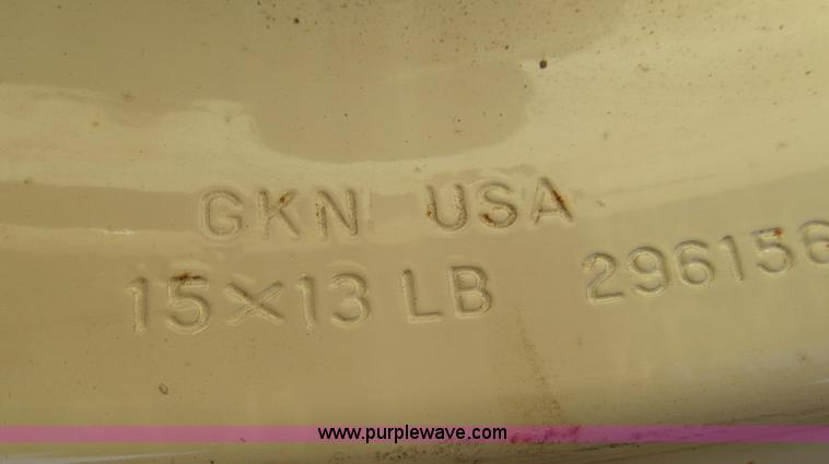 image for item E3686 (2) five bolt implement wheels