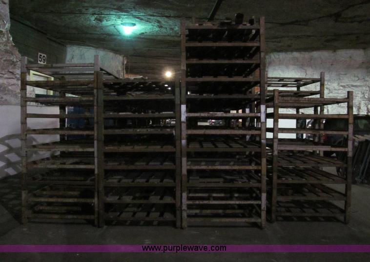 image for item E5879 Industrial steel pallet racking