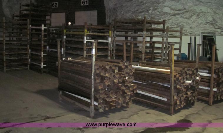 image for item E5879 Industrial steel pallet racking