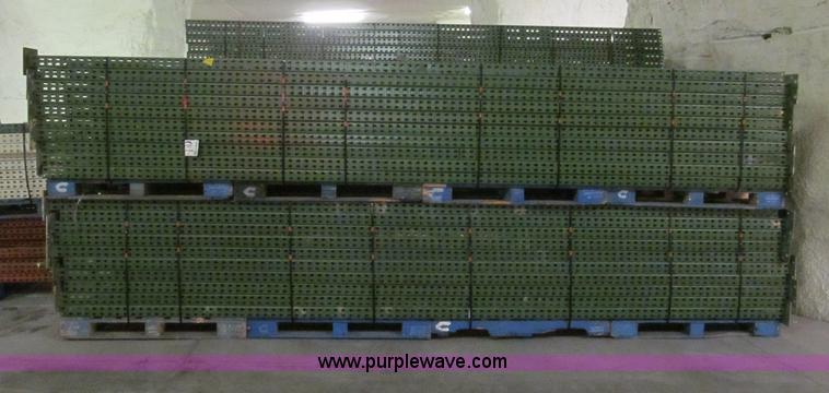 image for item E5880 Industrial steel pallet racking uprights