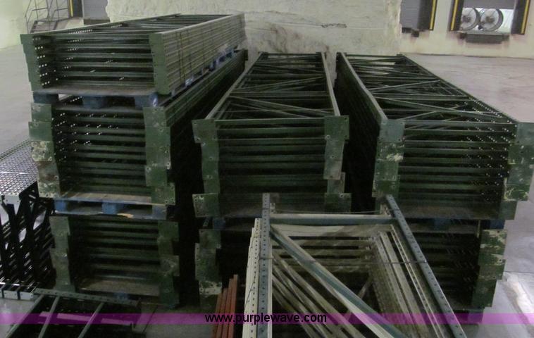 image for item E5880 Industrial steel pallet racking uprights
