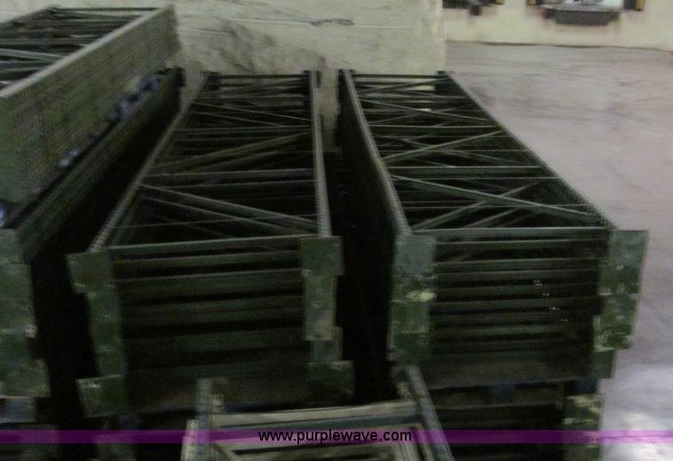 image for item E5880 Industrial steel pallet racking uprights