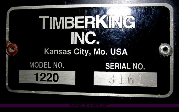 image for item E5881 Timber King 1220 portable sawmill