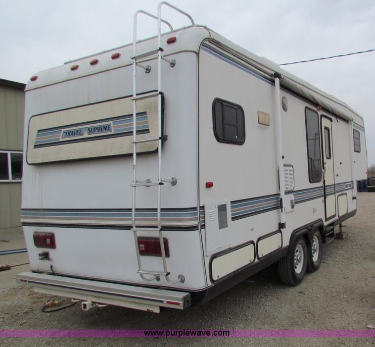 image for item E8297 1991 Travel Supreme fifth wheel camper