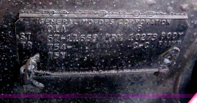 image for item F3107 1967 Chevrolet Chevy II Nova