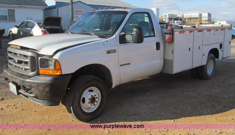 image for item F4691 2001 Ford F350 Super Duty service truck