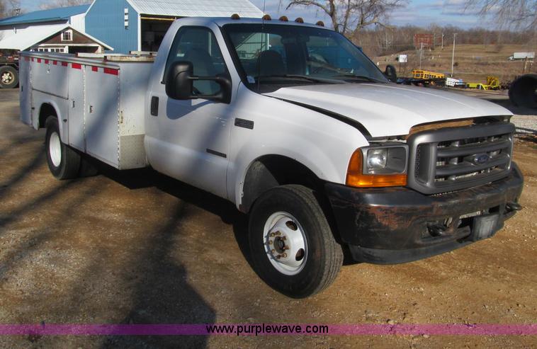 image for item F4691 2001 Ford F350 Super Duty service truck