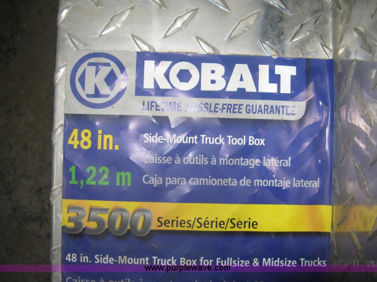 image for item M9189 (2) Kobalt 48" side mounted toolboxes
