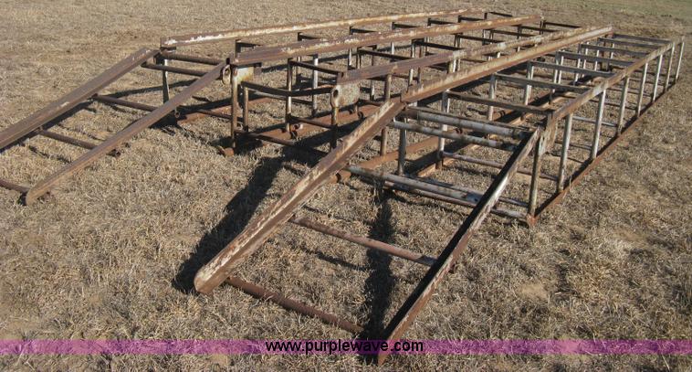 image for item M9196 (3) skid bottom barrel racks