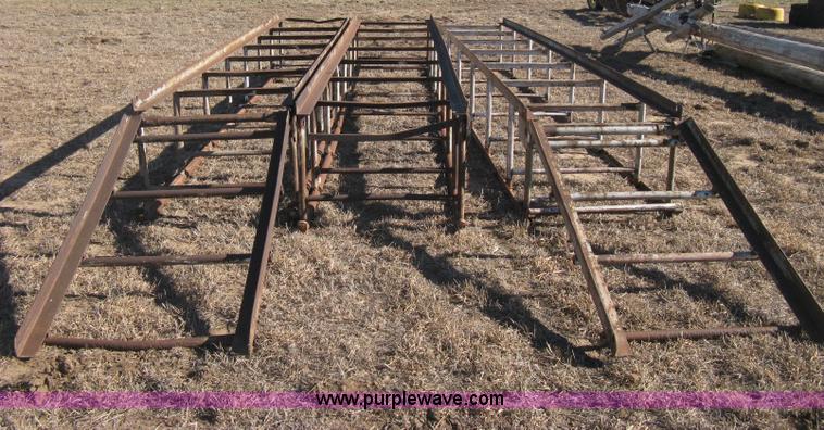 image for item M9196 (3) skid bottom barrel racks