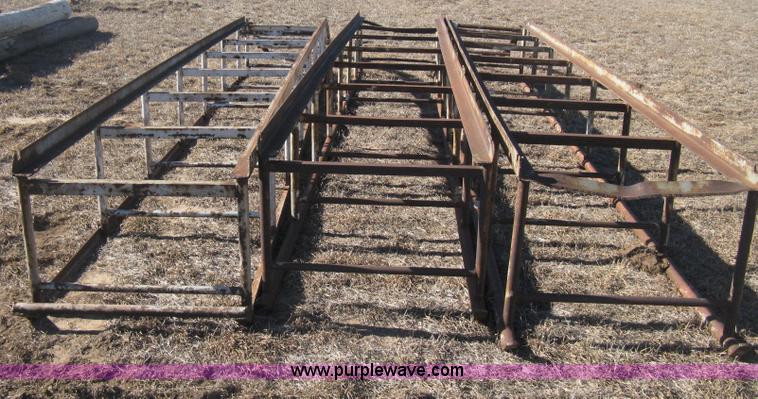 image for item M9196 (3) skid bottom barrel racks