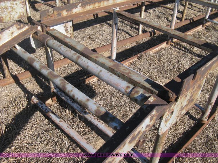 image for item M9196 (3) skid bottom barrel racks