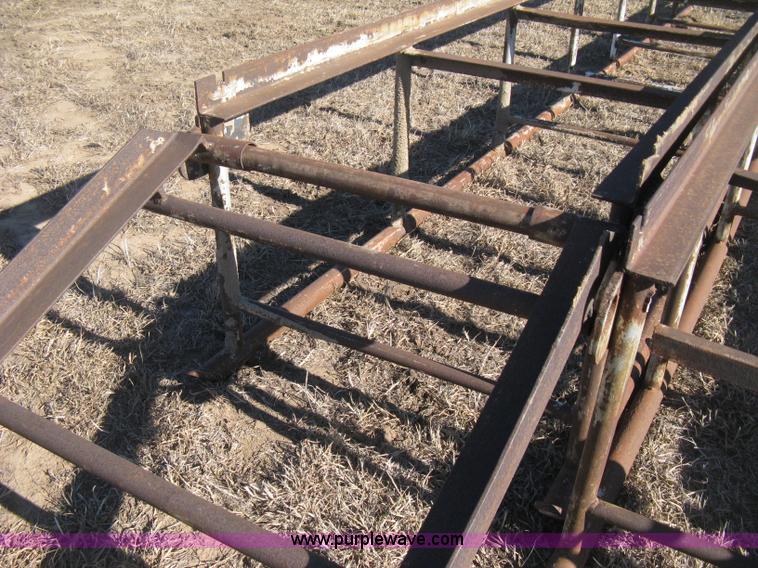 image for item M9196 (3) skid bottom barrel racks