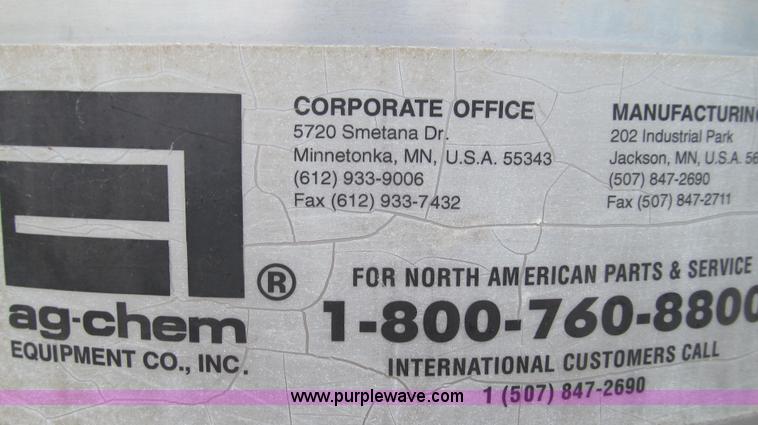 image for item O9150 Ag-Chem foam marker tanks