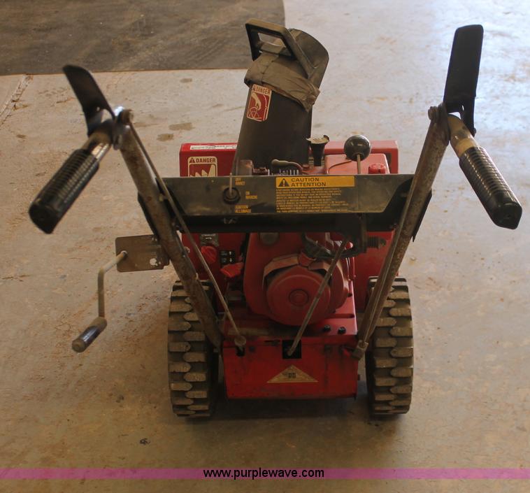 image for item V9107 Toro 521 snow blower