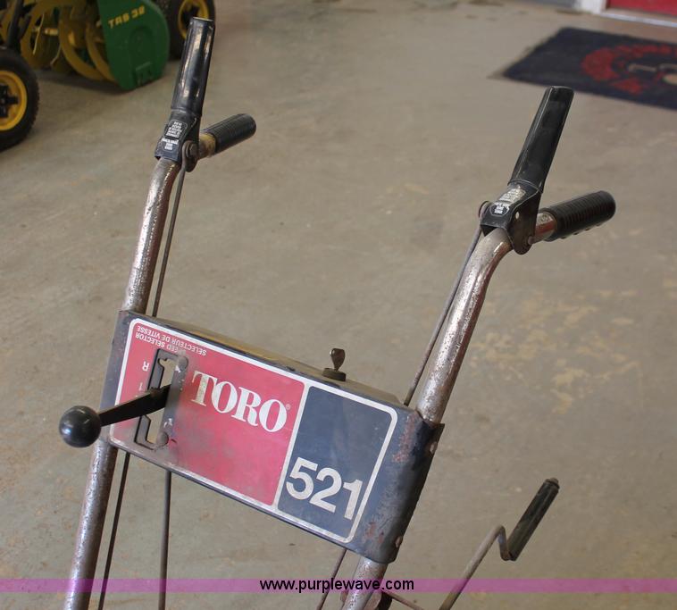 image for item V9107 Toro 521 snow blower