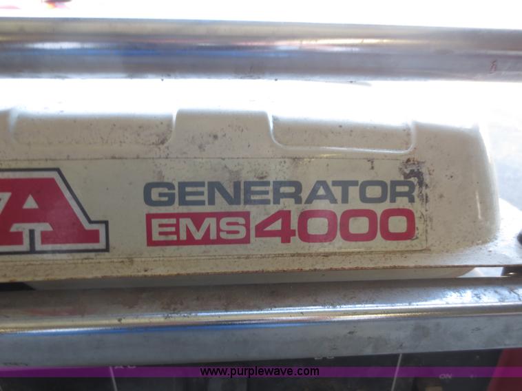 image for item V9114 Honda 4,000 watt generator