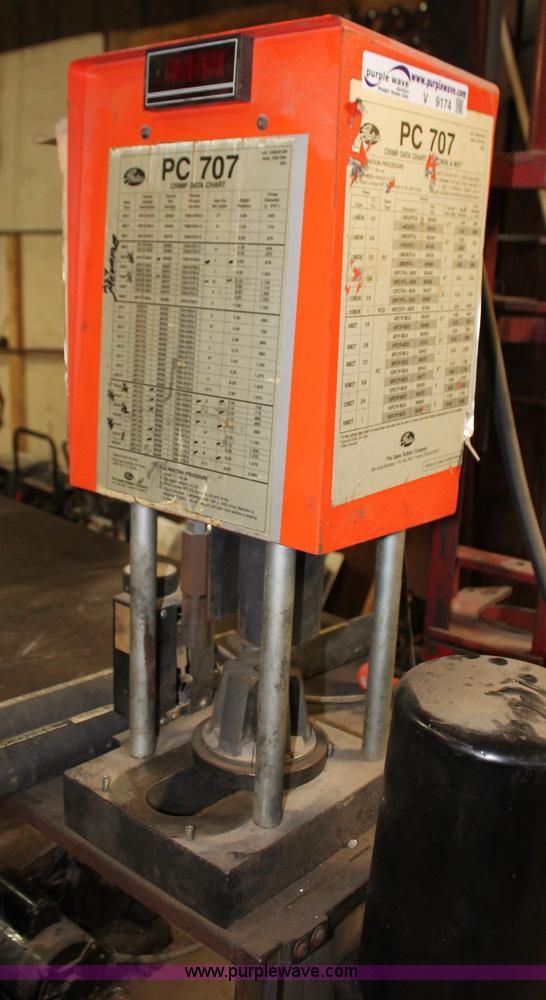 image for item V9174 Gates PC707 hose and tube crimp machine
