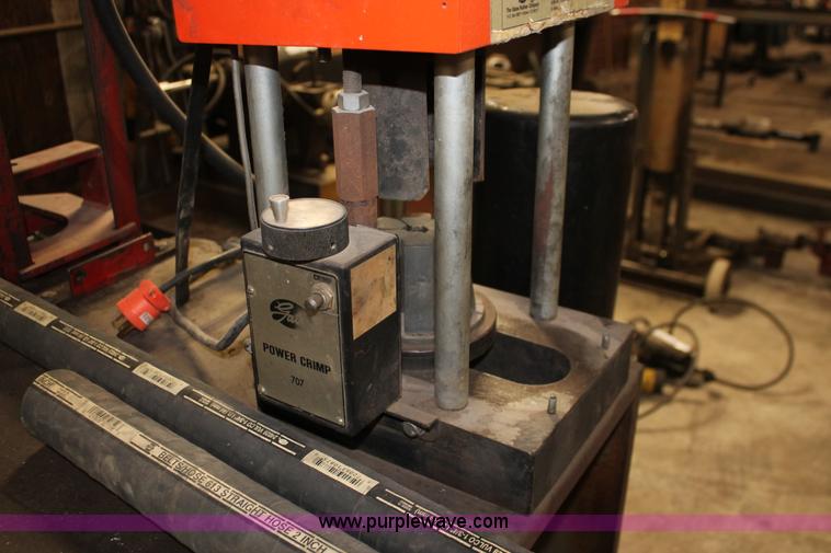 image for item V9174 Gates PC707 hose and tube crimp machine