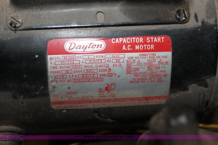 image for item V9174 Gates PC707 hose and tube crimp machine