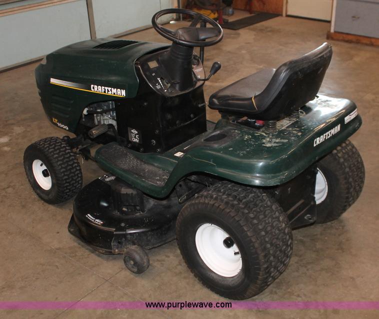 image for item V9239 Craftsman LT1000 lawn mower