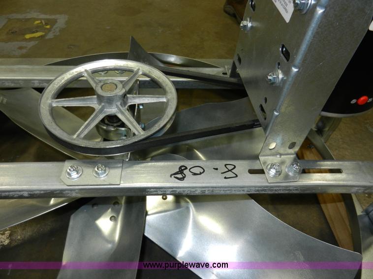 image for item W9513 30" whole house fan with shutter