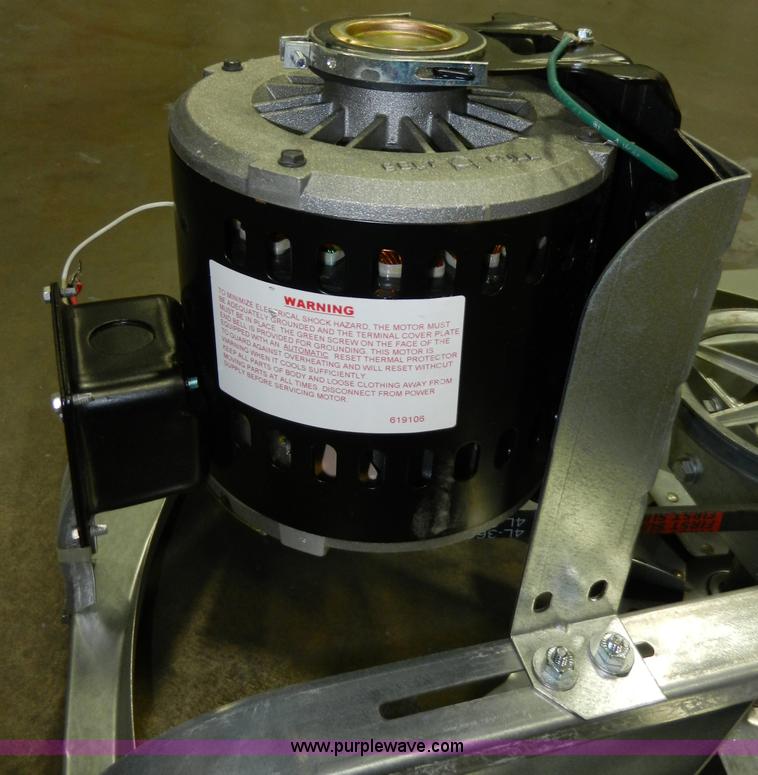 image for item W9513 30" whole house fan with shutter