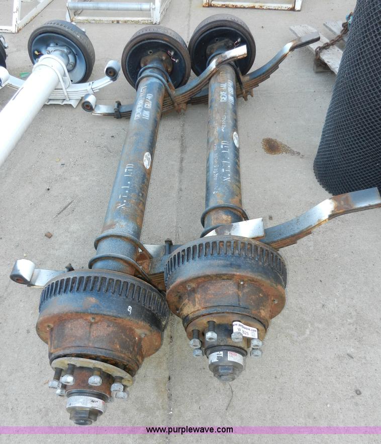 (2) 2010 Alko General duty axles in Topeka, KS Item W9525 sold
