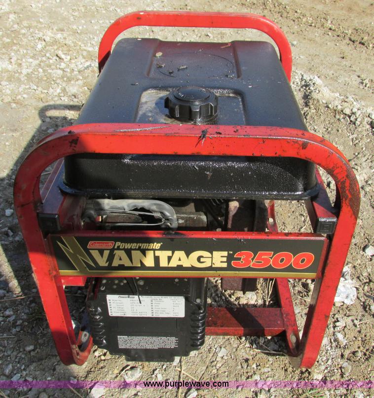 Coleman Powermate Vantage 3500 generator in Sibley, MO Item Y9632
