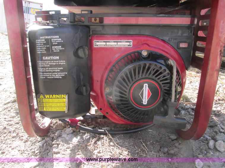 Coleman Powermate Vantage 3500 generator in Sibley, MO Item Y9632