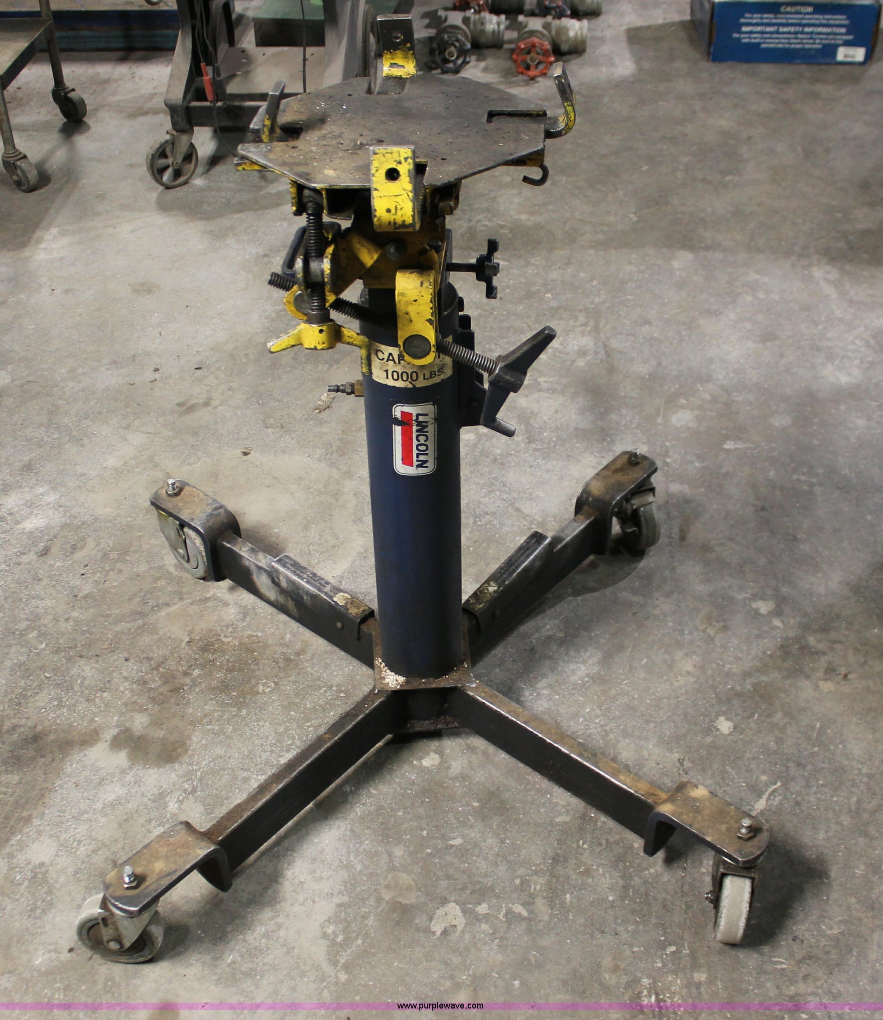 Lincoln transmission jack in Junction City, KS Item V9162 sold