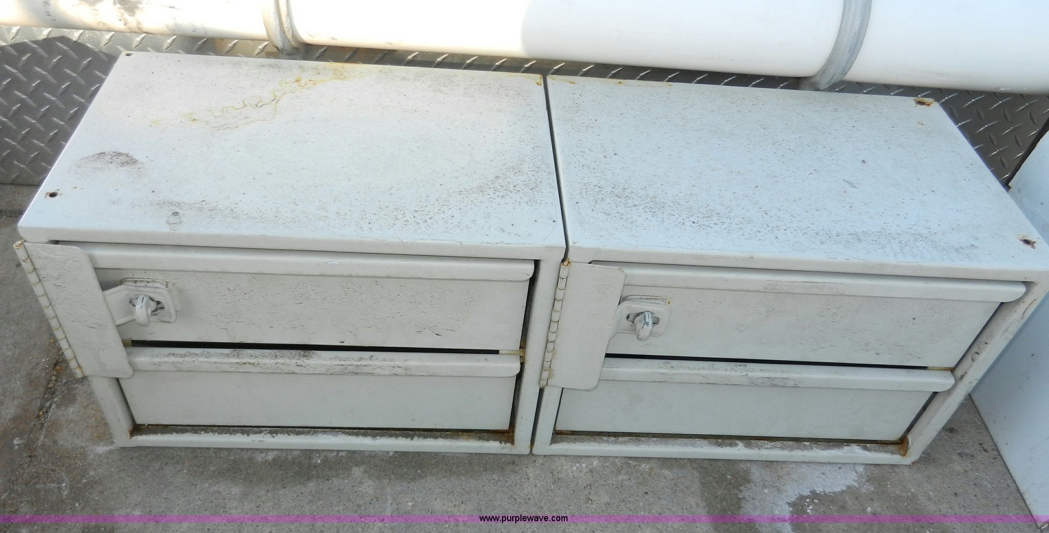 (4) assorted toolboxes/storage containers in Topeka, KS Item W9518