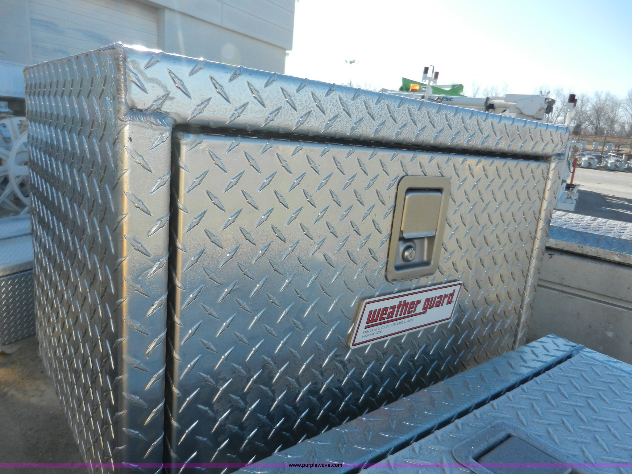 (2) Weatherguard storage containers in Topeka, KS Item W9530 sold