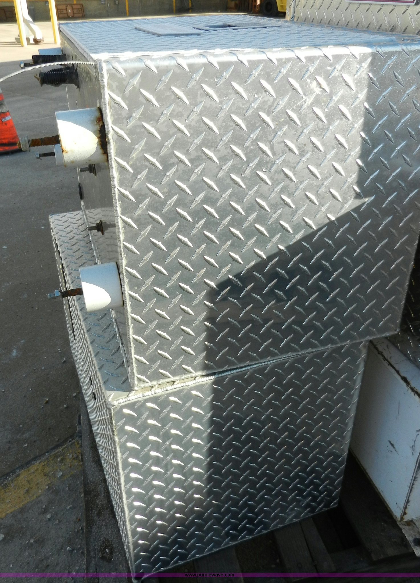 (2) Weatherguard storage containers in Topeka, KS Item W9530 sold