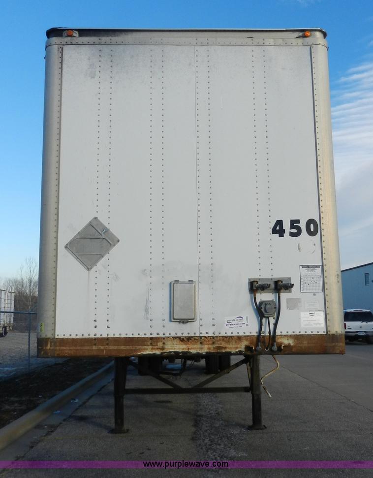image for item A3902 1996 Wabash dry van trailer