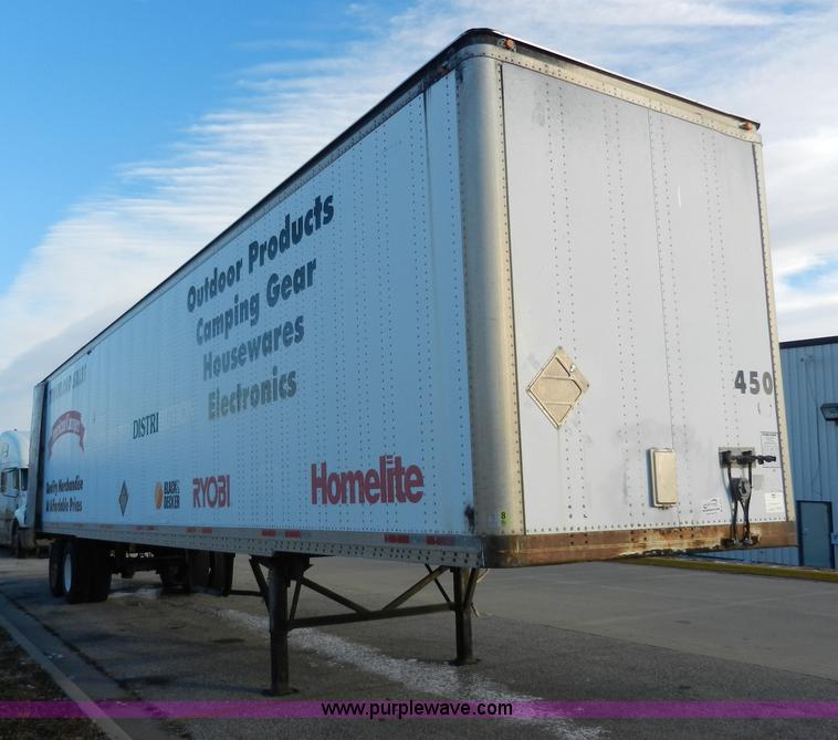 image for item A3902 1996 Wabash dry van trailer